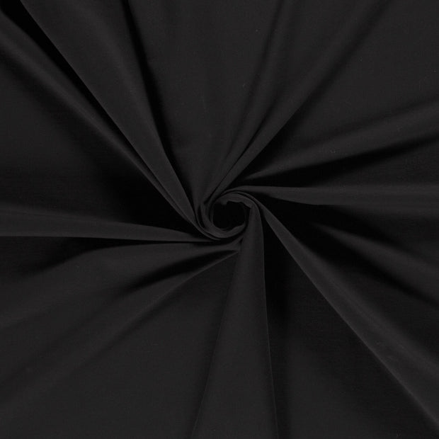 French Terry fabric Black 
