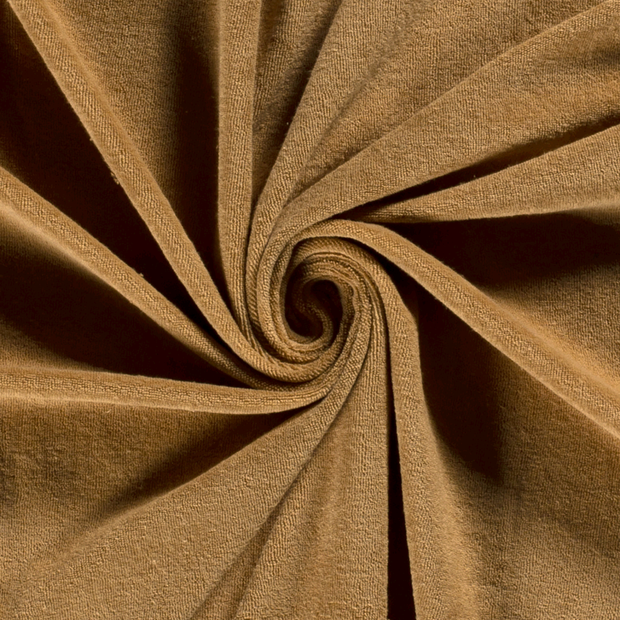 Rizo Stretch tela Unicolor Camel
