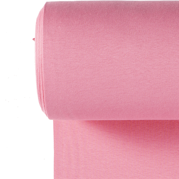 Cuff fabric Unicolour Pink
