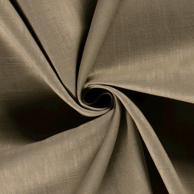 Ramie Linen fabric Unicolour Beige