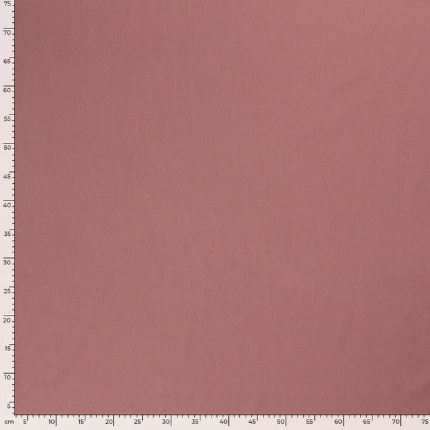 Cotton Poplin GOTS organic fabric Unicolour Old Pink
