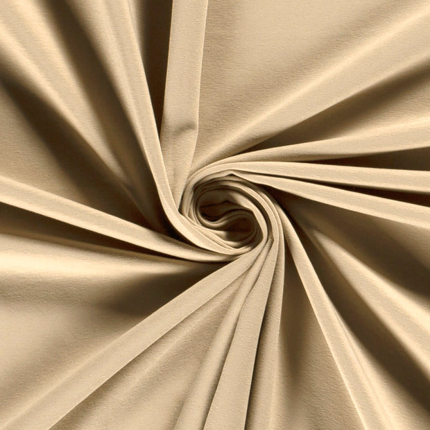 Cotton Jersey fabric Unicolour Beige