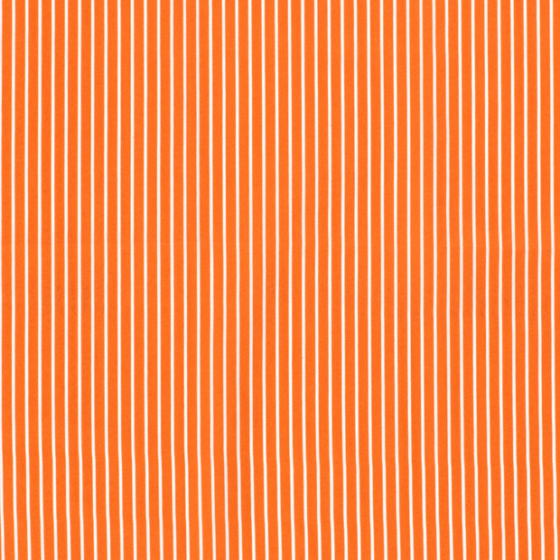 Katoen Poplin stof Abstract Oranje