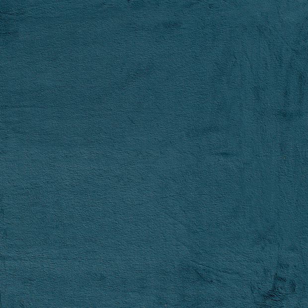 Polaire de Bambou tissu Bleu Canard mat 