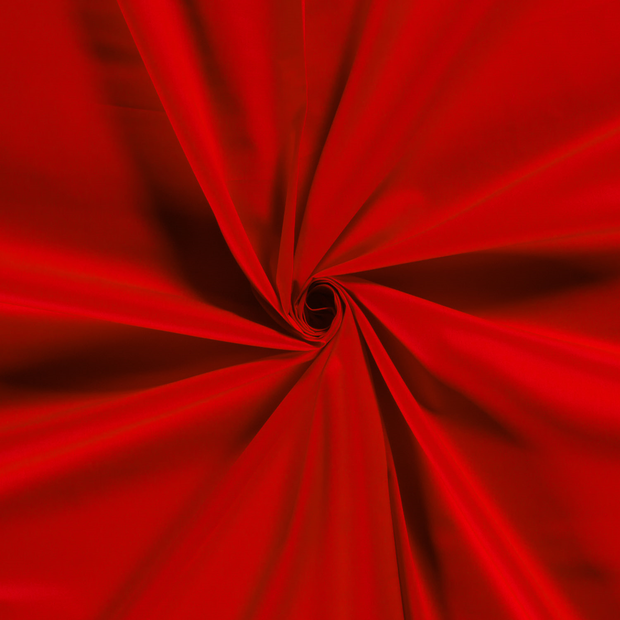 Cotton Poplin fabric Red 