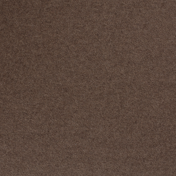 Wool Boucle fabric Dark Brown matte 
