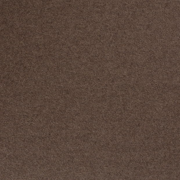 Chiffon en laine tissu Marron Foncé mat 