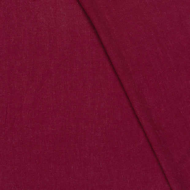 Lino Viscosa Tejido tela Unicolor slub 