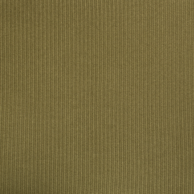 Heavy Knit fabric Green matte 