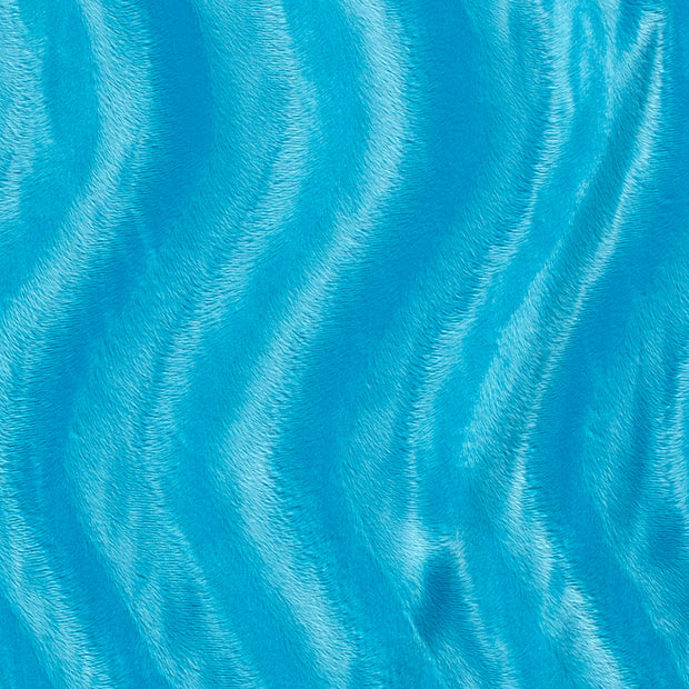 Tela de terciopelo tela Unicolor Agua