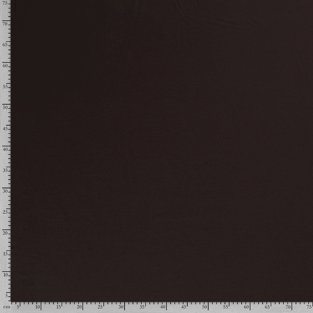 ECOVERO™ Jersey fabric Unicolour Brown