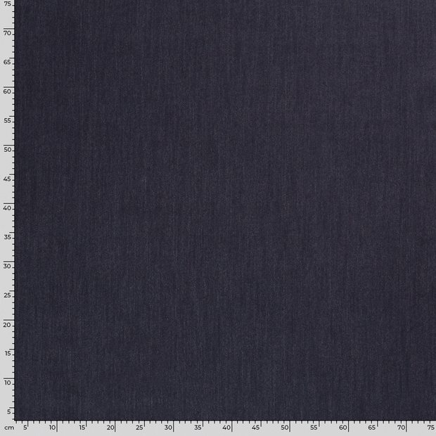 Denim Stretch fabric Unicolour Navy