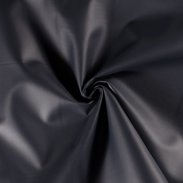 Artificial Leather fabric Navy 