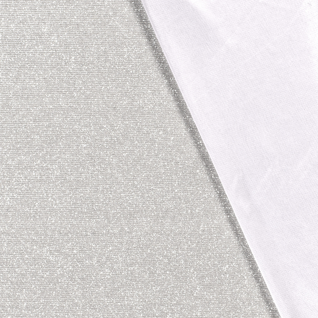 Jersey de Polyester tissu Unicolore Lurex 