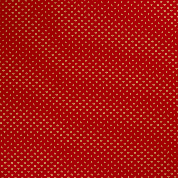 Cotton Poplin fabric Red 