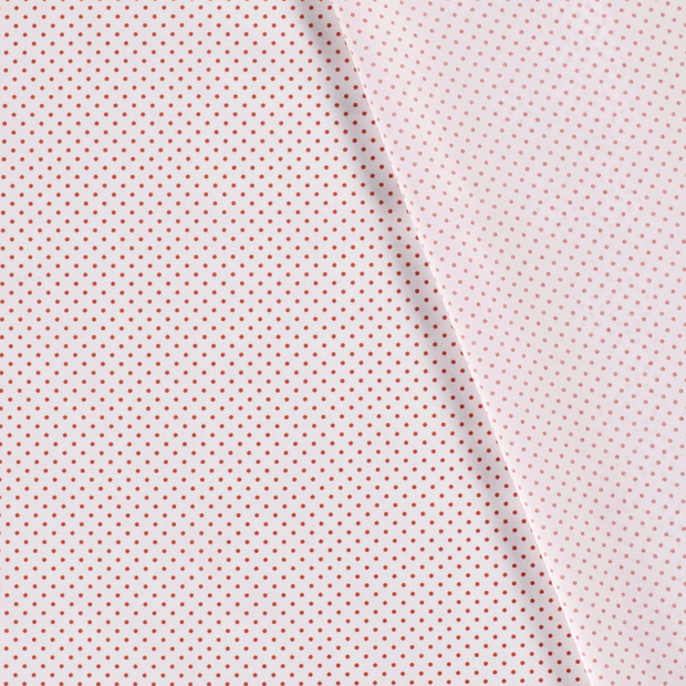 Cotton Poplin fabric Dots printed 