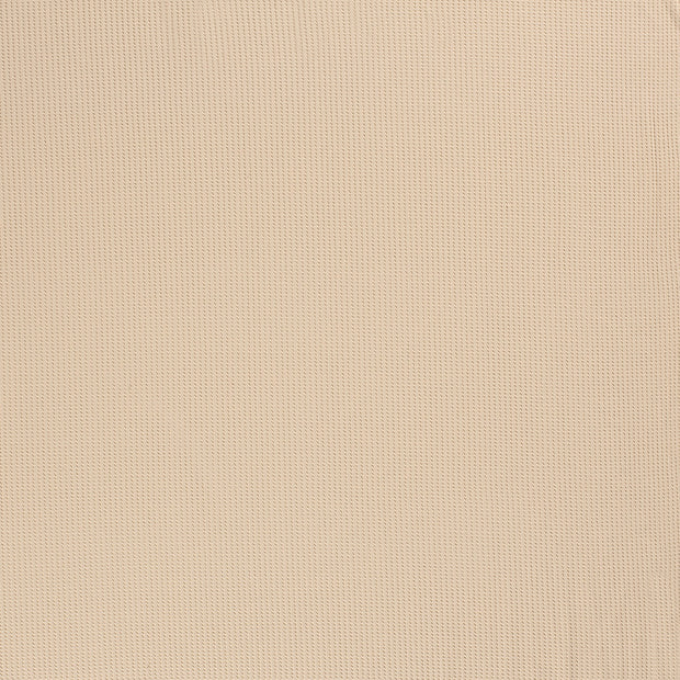 Gauffré Jersey tissu Beige mat 