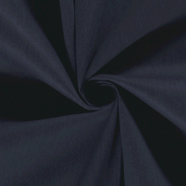 Denim fabric Unicolour Navy