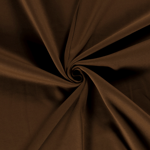 Jogging fabric Brown brushed 