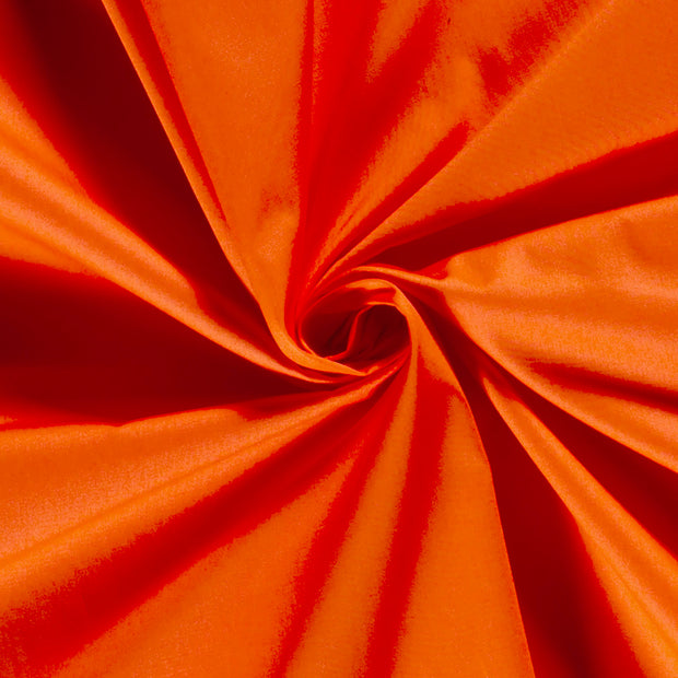 Algodón Popelina tela Unicolor Naranja