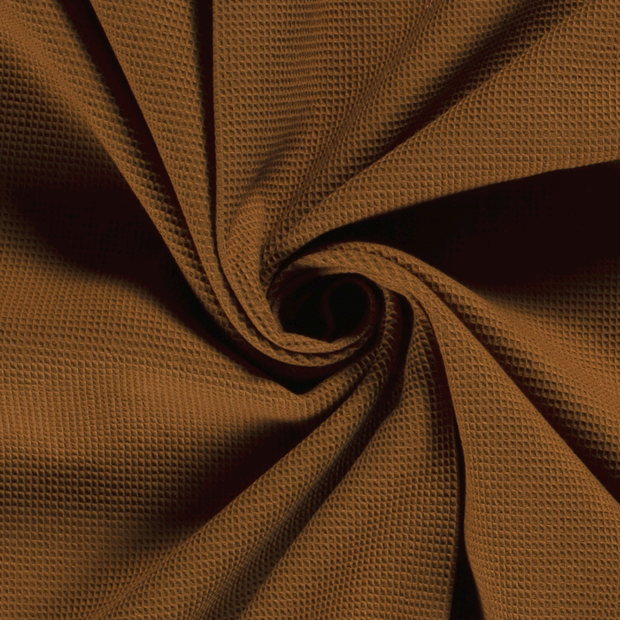 Kimono tissu Unicolore Caramel