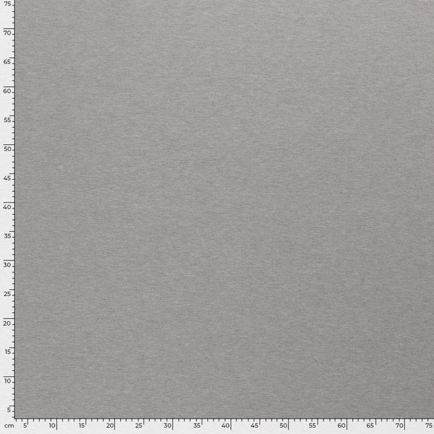 Punta di Roma fabric Unicolour Light Grey