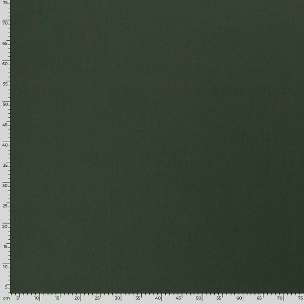 Gabardine tissu Unicolore Vert foncé