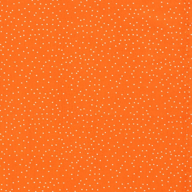 Algodón Popelina tela Abstracto Naranja
