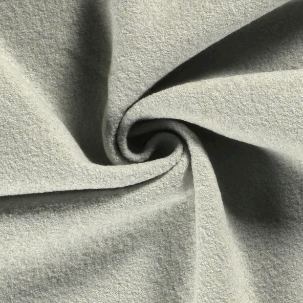 Chiffon en laine tissu Unicolore Menthe foncée