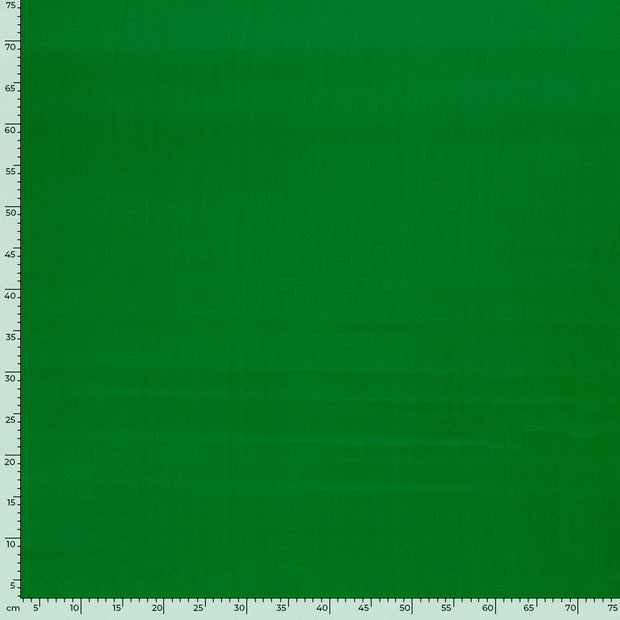 Viscose Satin tissu Unicolore Vert