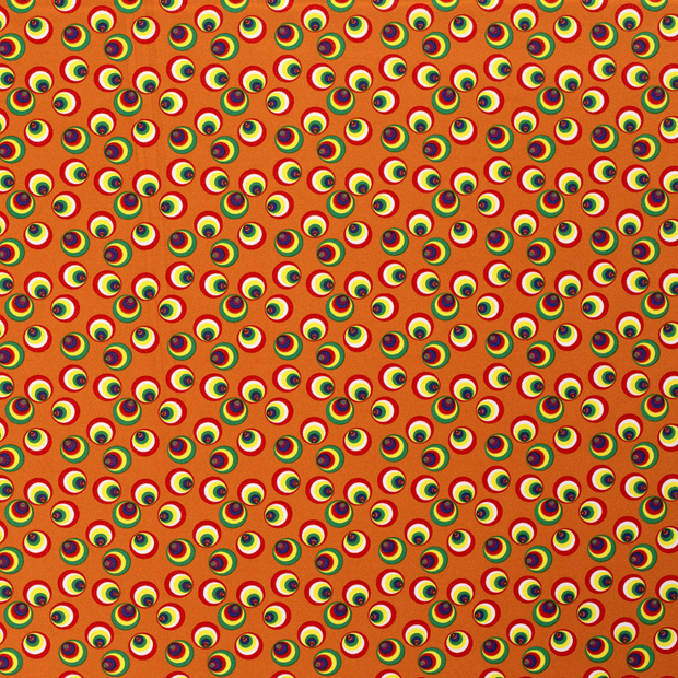 Power Stretch fabric Orange 