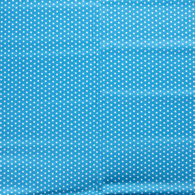 Popeline de Coton tissu Bleu Ciel doux 