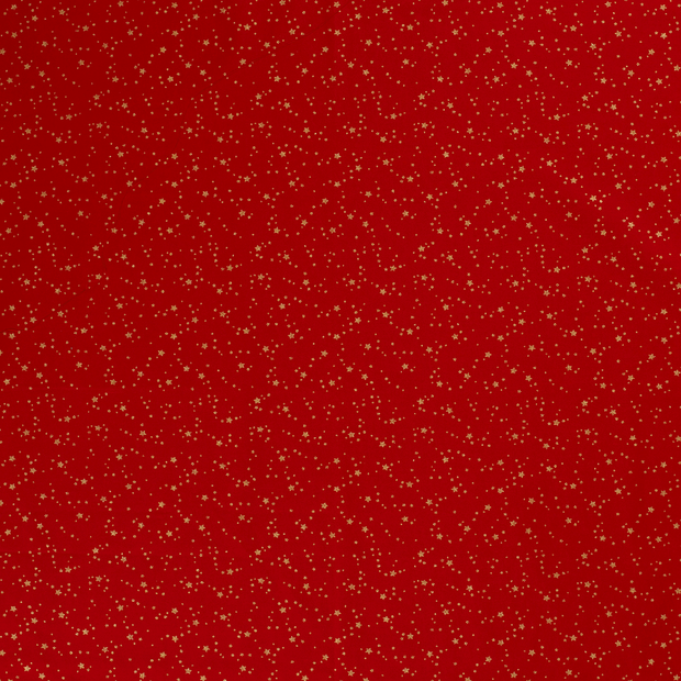 Cotton Poplin fabric Red 
