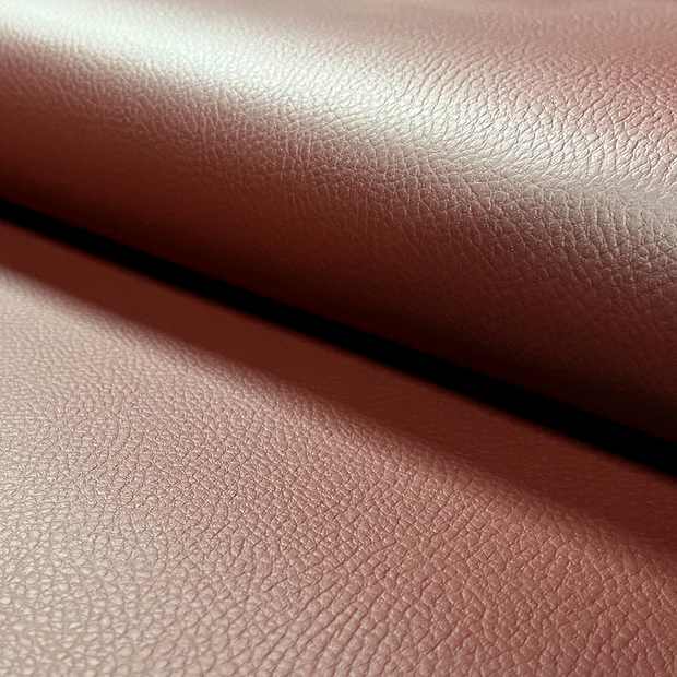 Artificial Leather fabric Unicolour Bordeaux