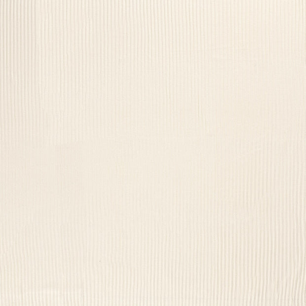 Rib Jersey fabric Off White matte 