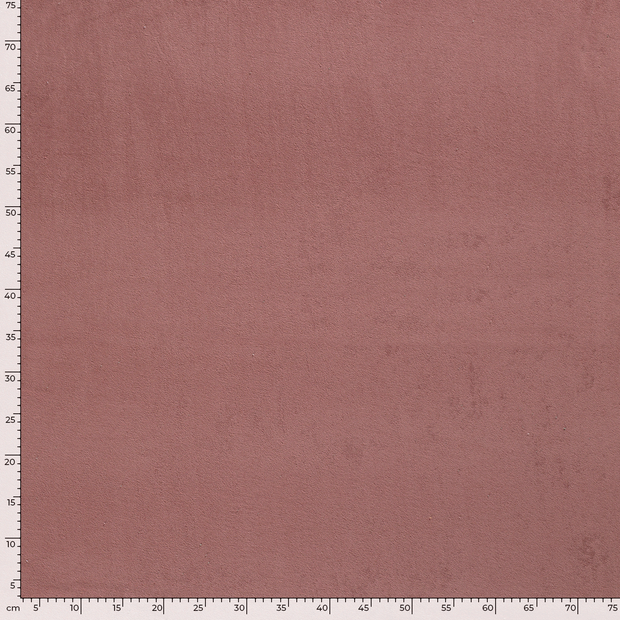 Stretch terry fabric Unicolour Old Pink