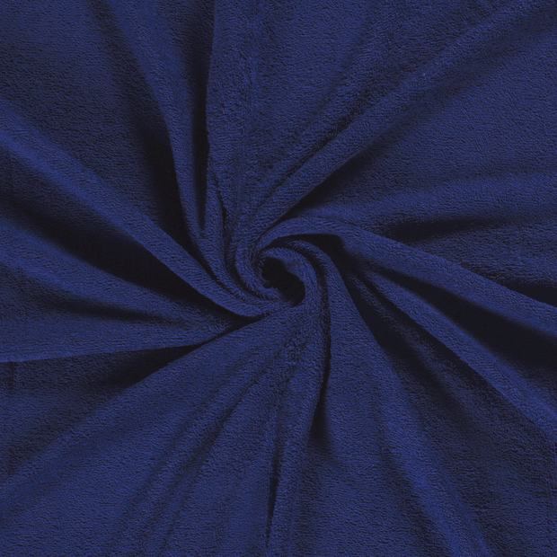 Terry Towelling fabric Cobalt 