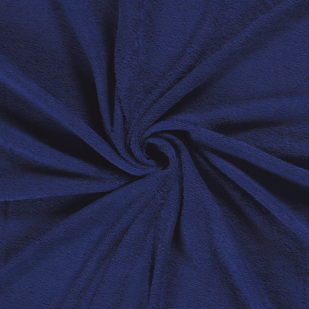 Frotté tissu Cobalt 