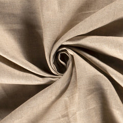 Leinen Uni Beige
