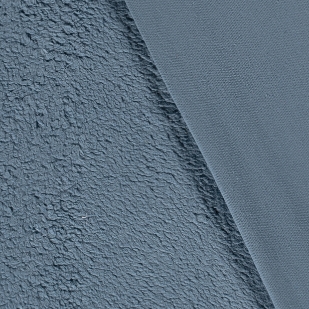 Teddy fabric Unicolour brushed 