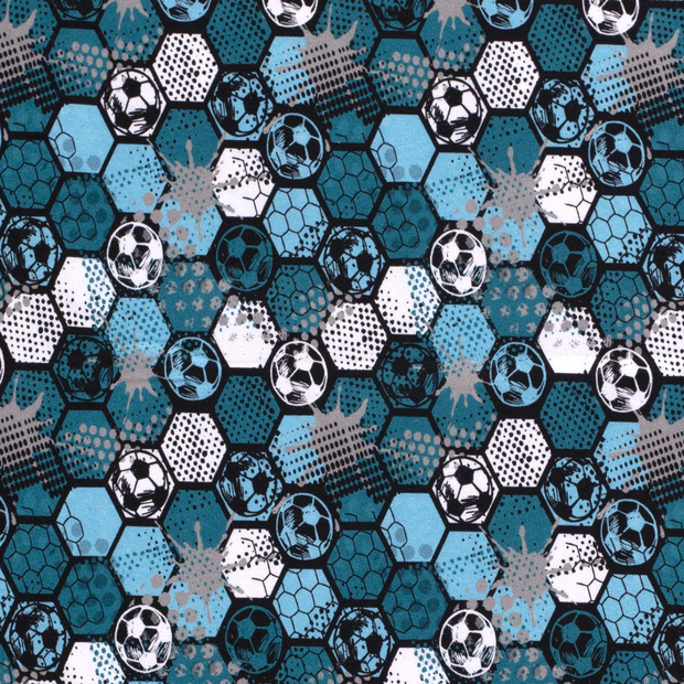 Jogging fabric Sports Aqua