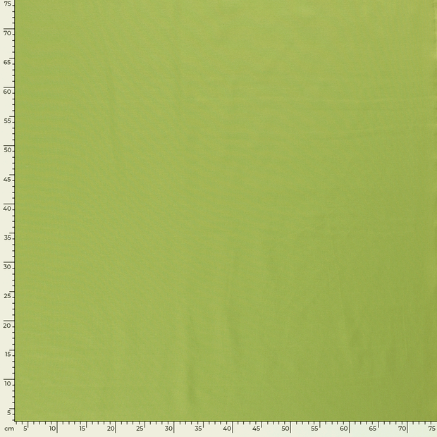 Cretonne tissu Unicolore Vert Citron