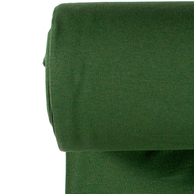 Cuff fabric Unicolour Dark Green