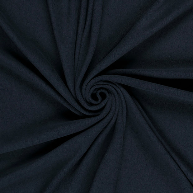 Microfleece fabric Navy brushed 