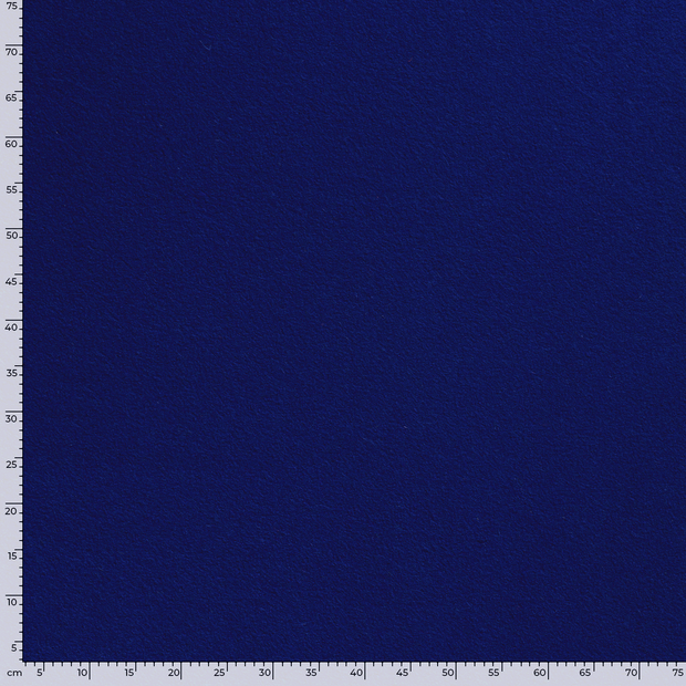 Wool Boucle fabric Unicolour Cobalt