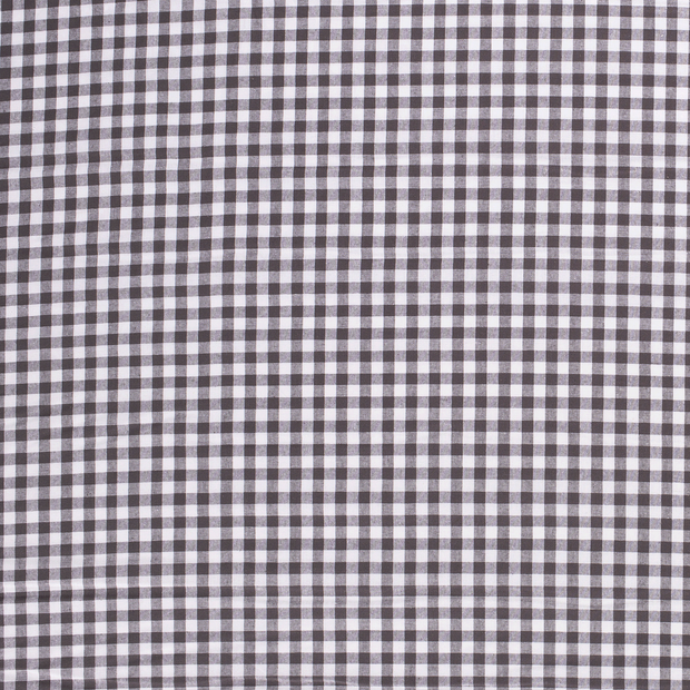 Cotton Poplin Yarn Dyed fabric Light Grey matte 