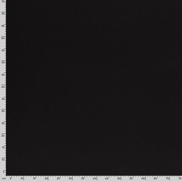 Scuba fabric Unicolour Black