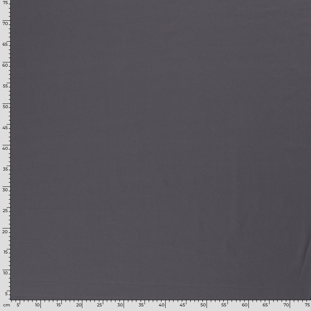 Cotton Jersey fabric Unicolour Dark Grey