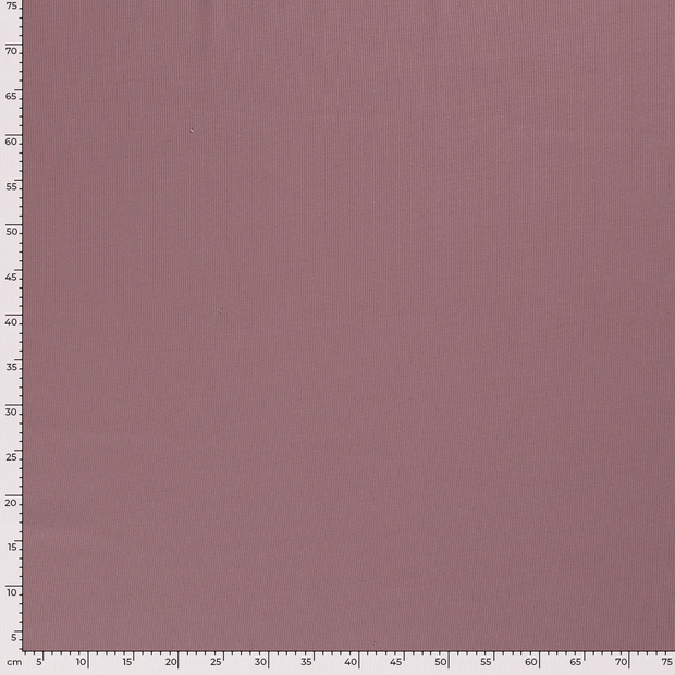 Rib Jersey tissu Unicolore Mauve