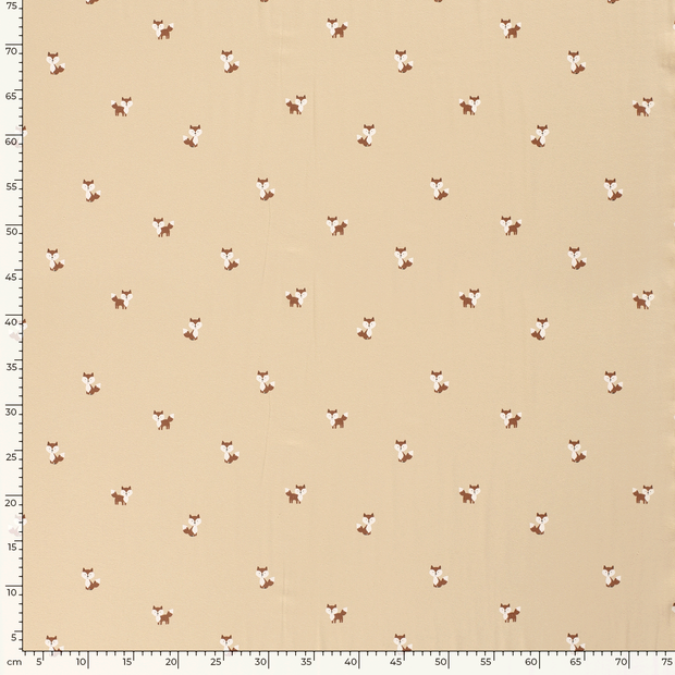 Jersey fabrik Füchse Beige